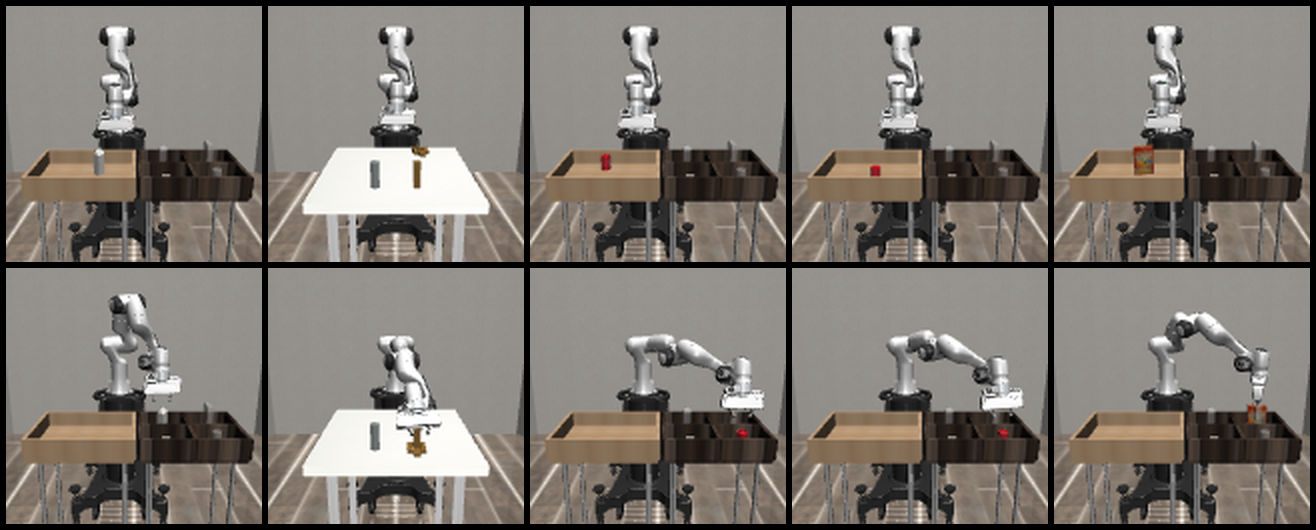 RoboSuite Panda manipulation task montage
